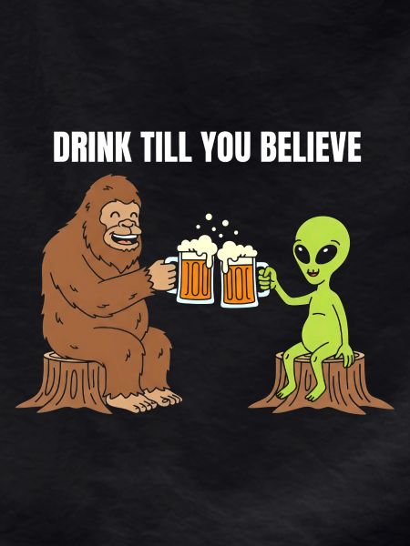 Bigfoot and Alien toast