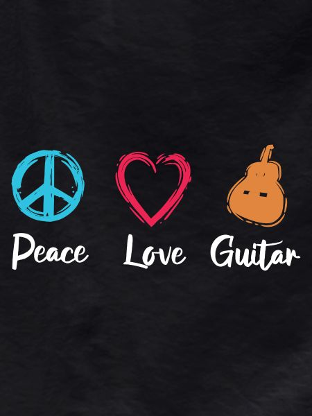 Peace Love Guitar