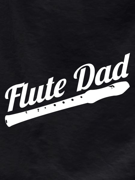 Flute player dad