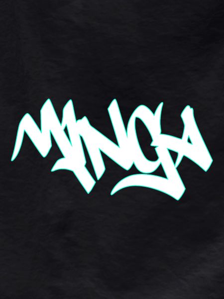 Graffiti Mibga Neon Lettering