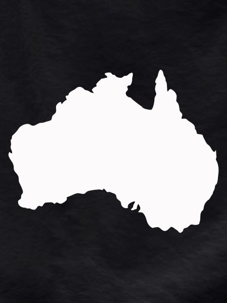 Australia Silhouette Minimal