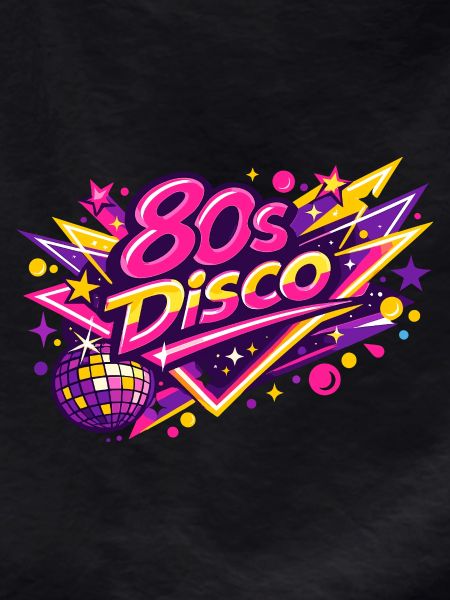 Retro 1980 80s Disco