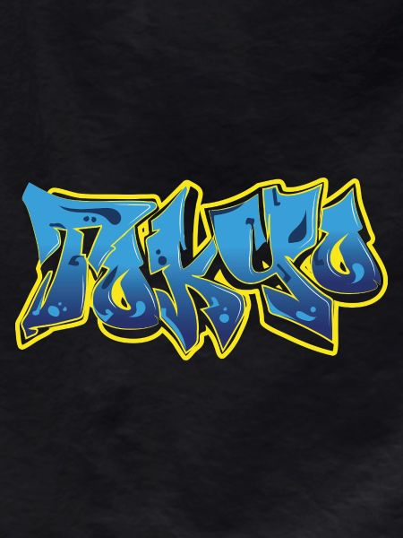 Cool Graffiti Tokyo Blue