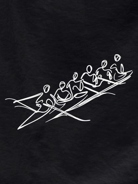 Rowing Team Sketch
