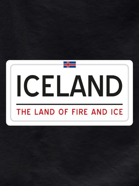 Iceland sign