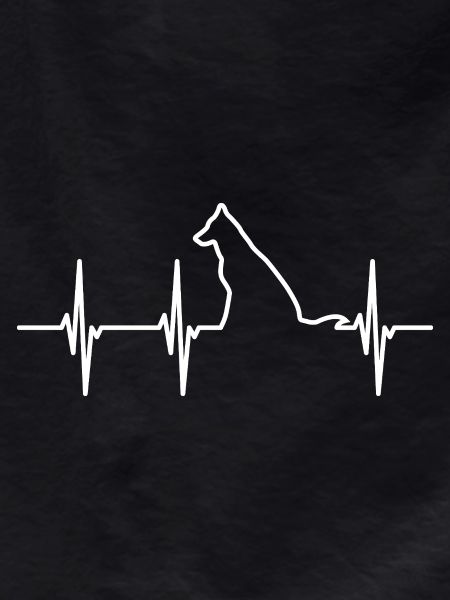 Dog ECG Heart Line