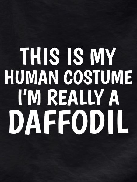 Daffodil Human Costume