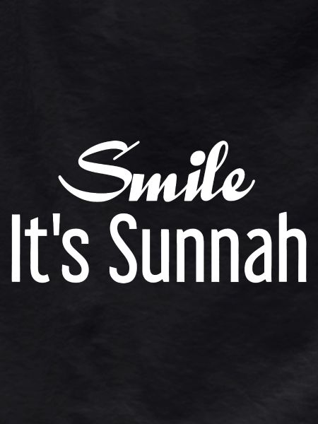 Smile it's sunnah