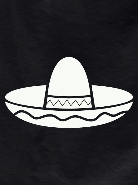 Sombrero Fiesta Pattern on Shirt