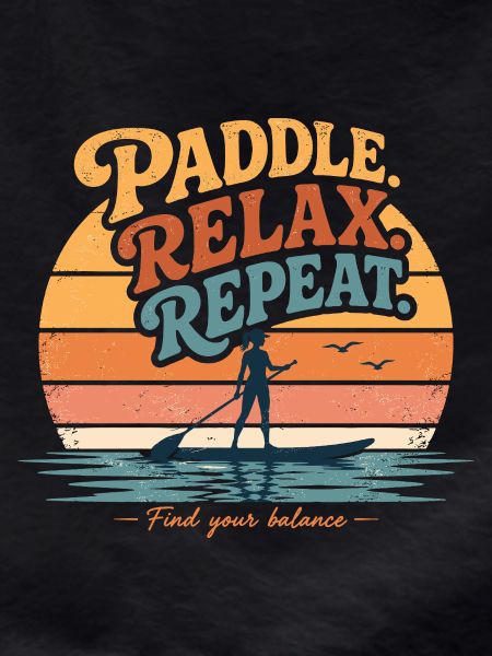 Paddle Relax Repeat SUP Shirt