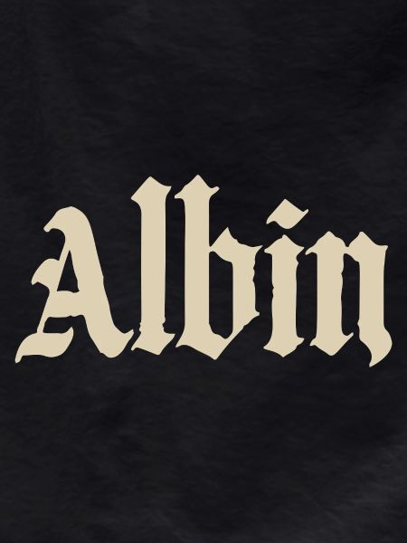 Abhin in Gothic Script