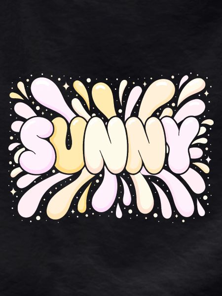 Sunny Splash Pastel Letters