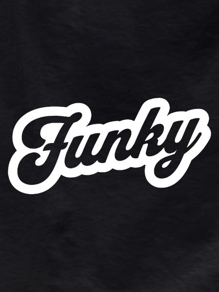 Funky Script Retro Emblem