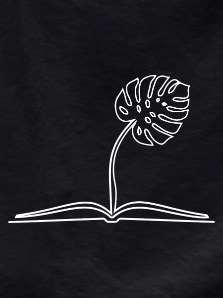 Growth Monstera Leaf Book