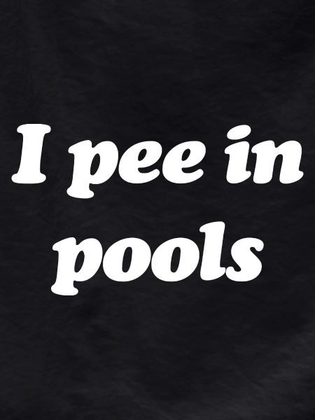 Poolside Pee Joke Tee