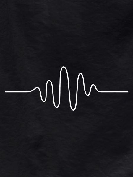 Herzschlag Linienkunst