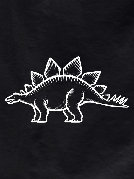 Stegosaurus Linienstil