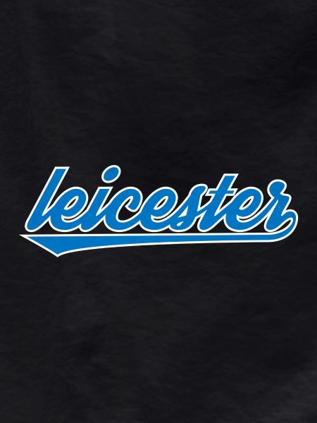 Leicester Blau Script Design