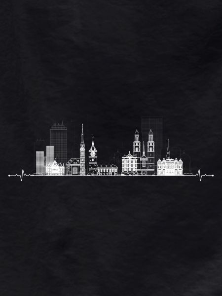 Skyline Pulse Cityscape Tee