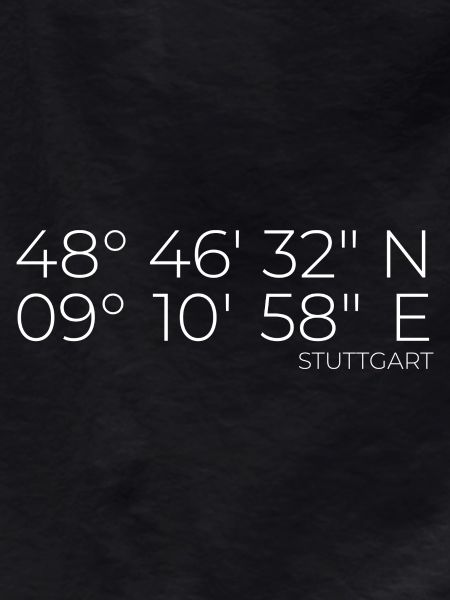 coordinates Stuttgart