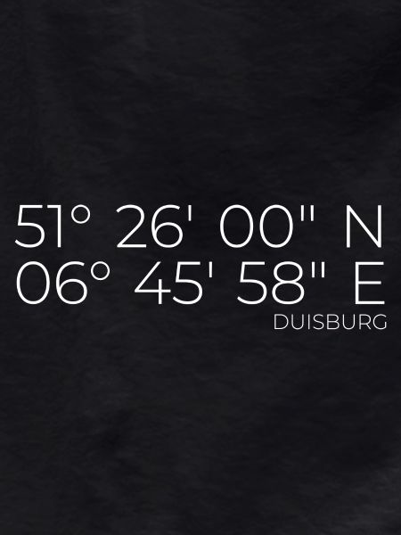 Coordinates Duisburg