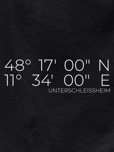 Coordinates Unterschleissheim