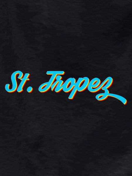 St. Tropez Neon Calligraphy