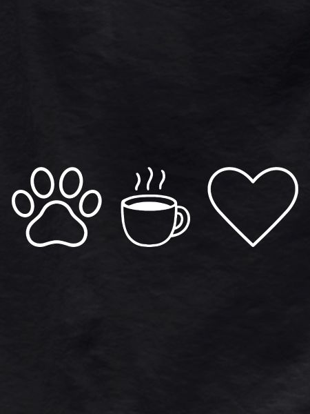 Paw Coffee Heart