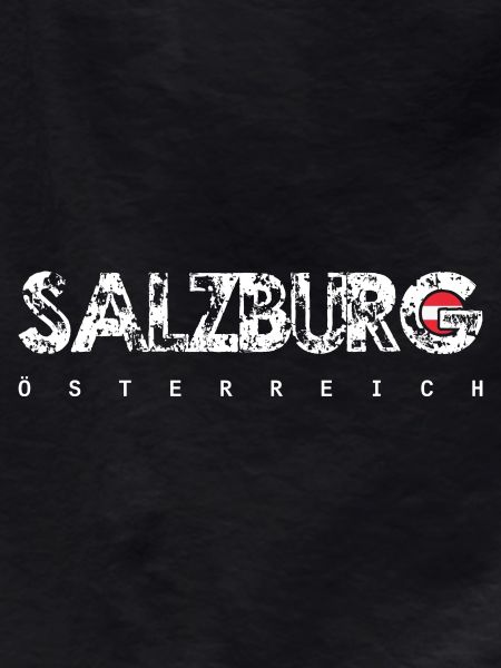 Salzburg Austria Distressed Text
