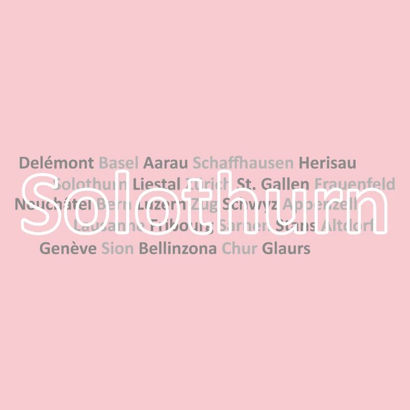Schweizer Städte Solothurn