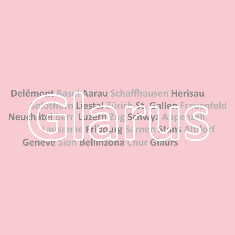 Schweizer Städte Glarus