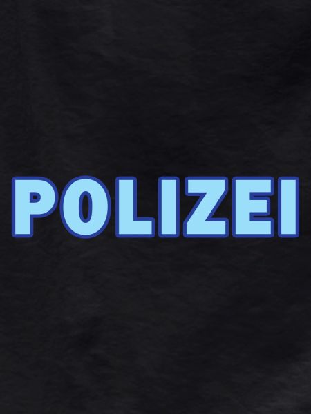 Police Block Neon Text