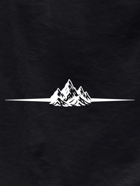 Mountains Line Symbol Mountains