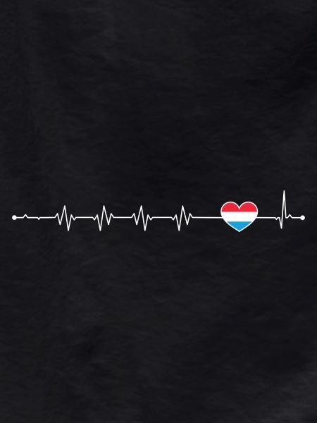 Blue Accent Heartbeat Line