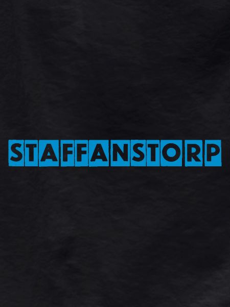 Staffanstorp – Blue Text Design