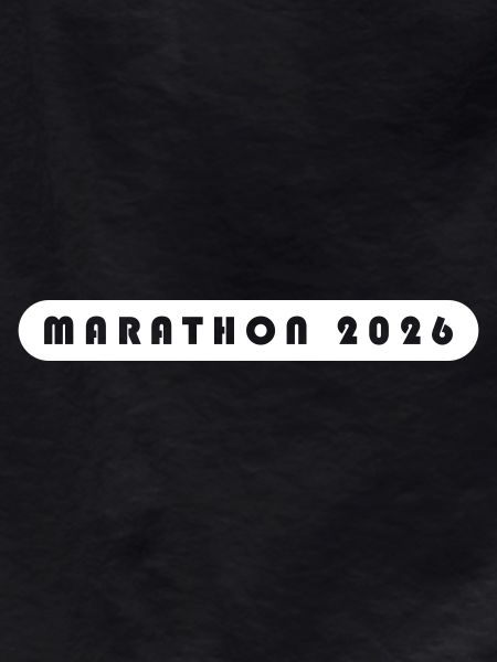 Marathon 2026 lettering