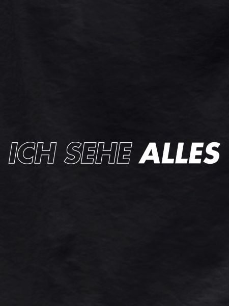 Ich sehe alles