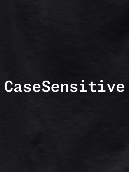 CaseSensitive