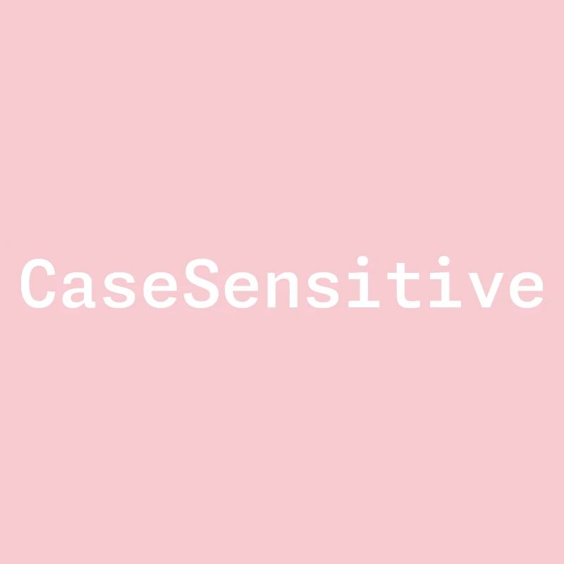 CaseSensitive