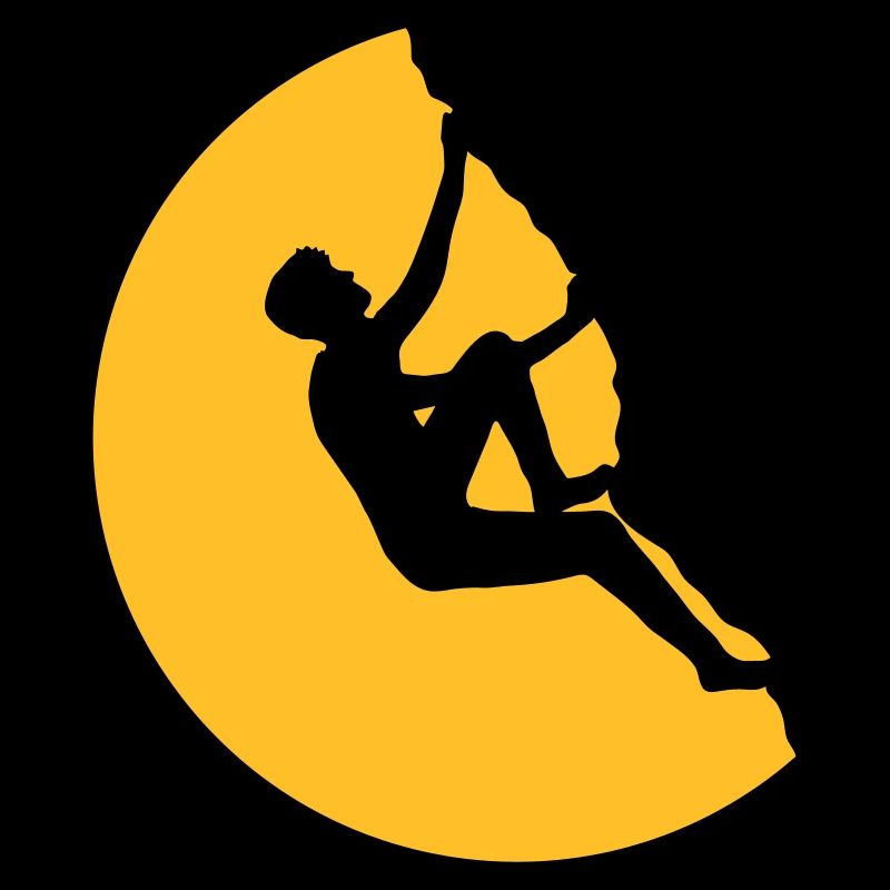 summit night moon round circle steep wall fre