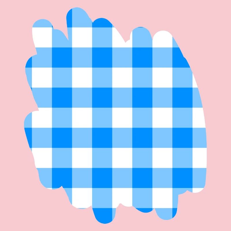 Background Bavarian check pattern