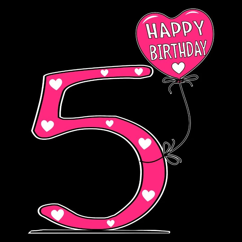 5 Anniversaire Joyeux anniversaire