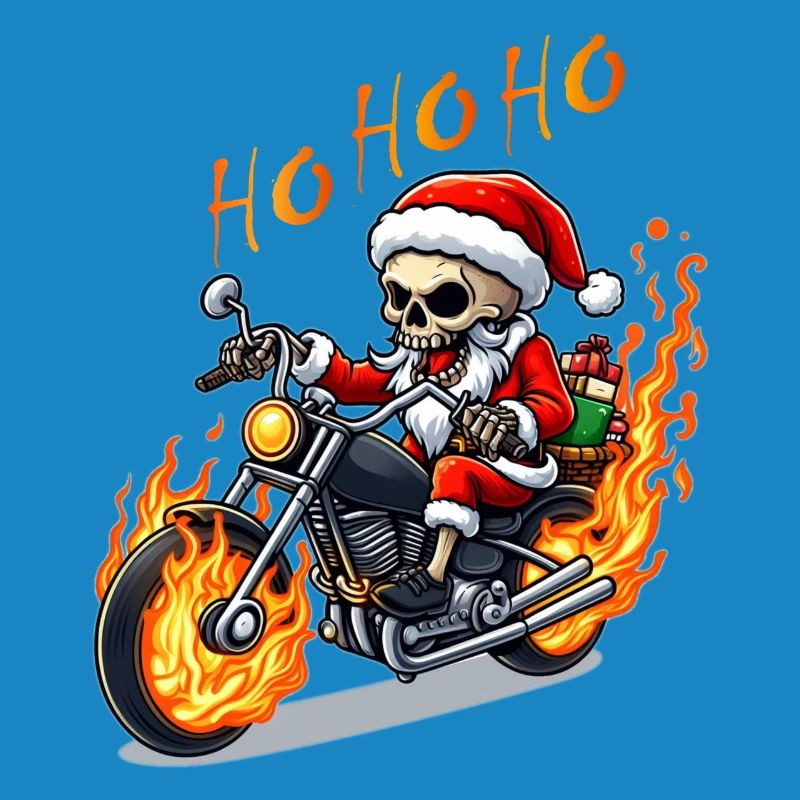 Evil Skeleton Santa