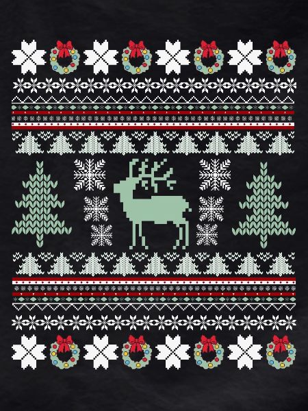 Retro Christmas Pattern