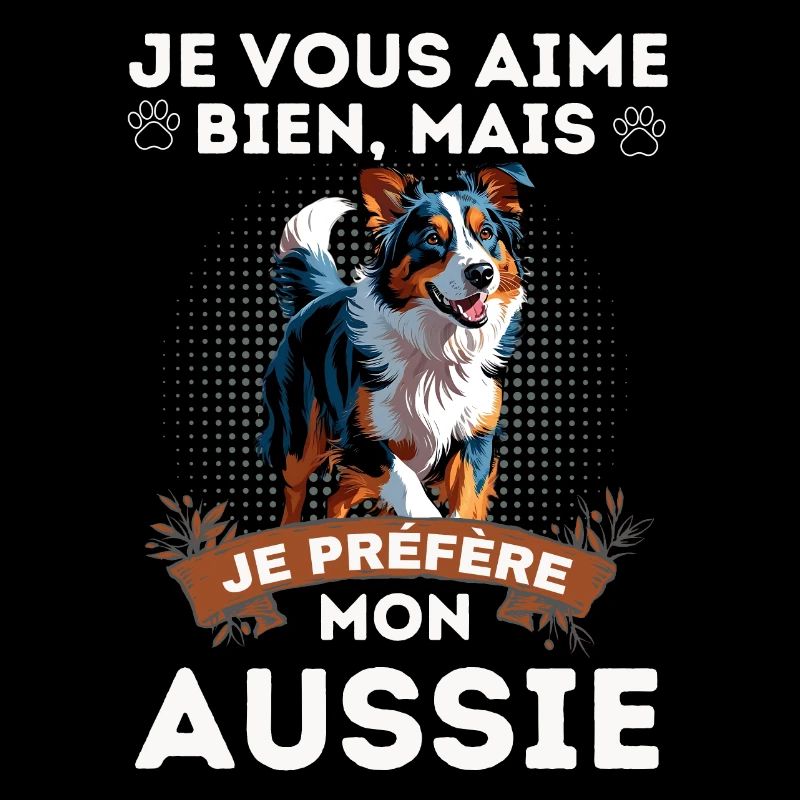 BERGER AUSTRALIEN AUSSIE CHIEN DOUX