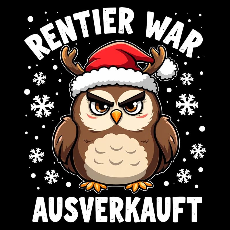 Eule Rentier war ausverkauft