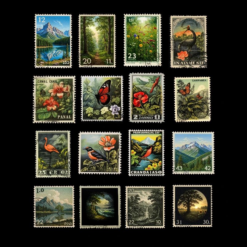 Les timbres-poste aident la nature