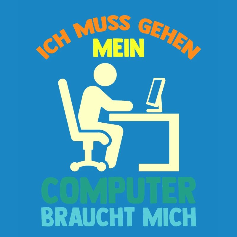 Computer Gamer Zocker Programmierer Administrator