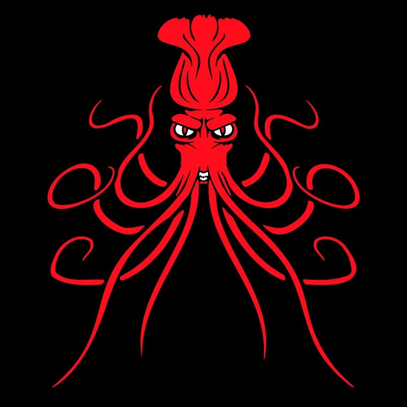 Octopus, octopus, octopus, cephalopod, evil eye