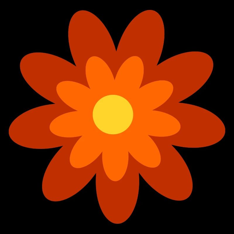 70s Flower Pattern